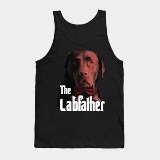 The Lab Father labrador dog Tank Top